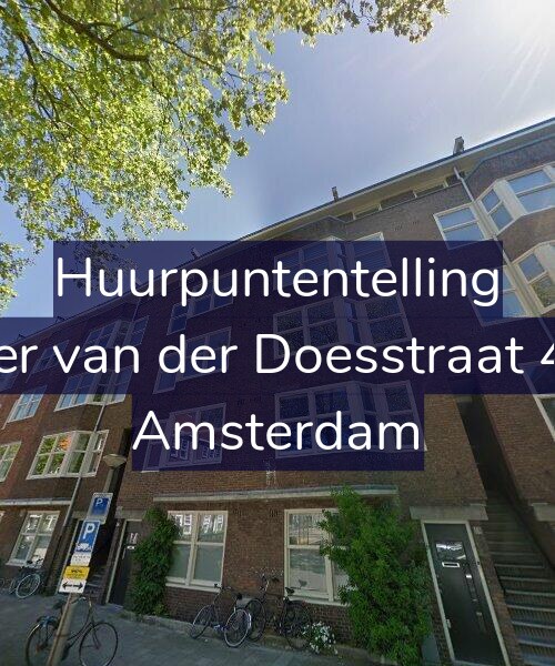 Foto gevel Huurpuntentelling voor Pieter van der Doesstraat 42-1, Amsterdam