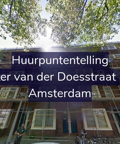 Foto gevel Huurpuntentelling voor Pieter van der Doesstraat 8-H, Amsterdam