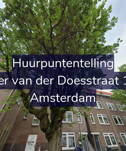 Foto gevel Huurpuntentelling voor Pieter van der Doesstraat 19-2, Amsterdam