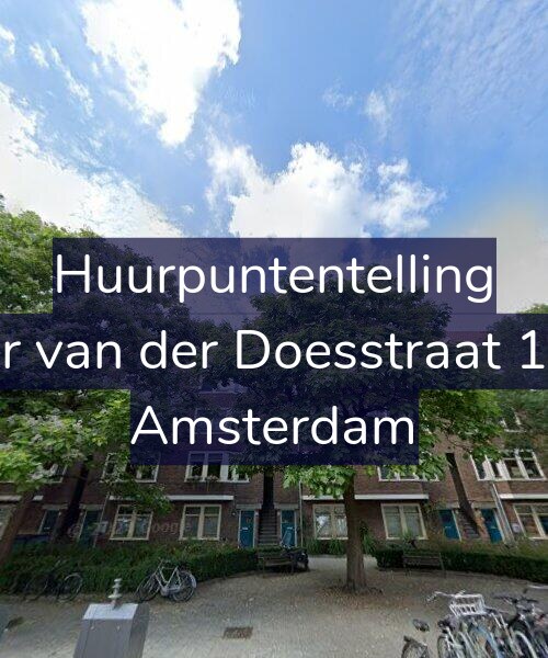 Foto gevel Huurpuntentelling voor Pieter van der Doesstraat 118-1, Amsterdam