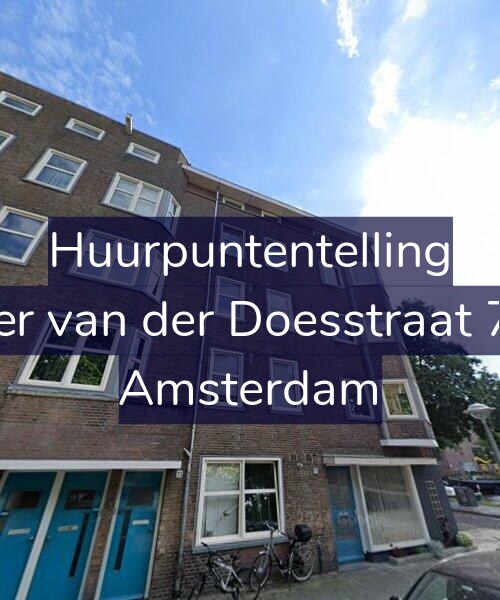 Foto gevel Huurpuntentelling voor Pieter van der Doesstraat 73-2, Amsterdam