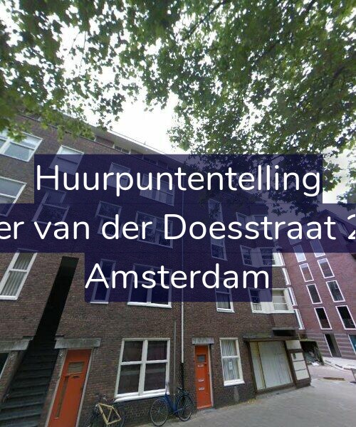 Foto gevel Huurpuntentelling voor Pieter van der Doesstraat 28-1, Amsterdam