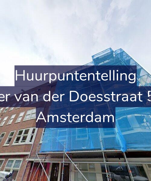 Foto gevel Huurpuntentelling voor Pieter van der Doesstraat 59-3, Amsterdam