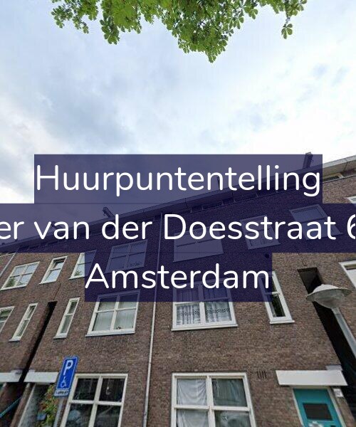 Foto gevel Huurpuntentelling voor Pieter van der Doesstraat 62-2, Amsterdam