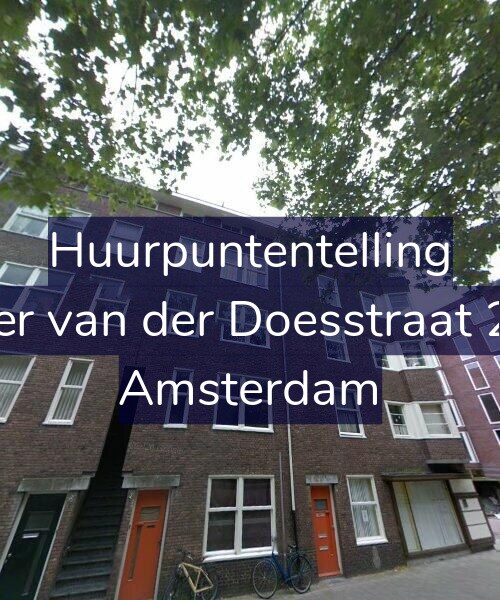 Foto gevel Huurpuntentelling voor Pieter van der Doesstraat 28-4, Amsterdam