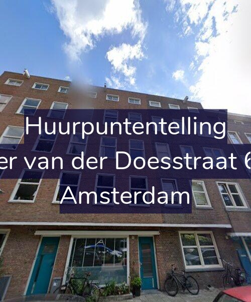 Foto gevel Huurpuntentelling voor Pieter van der Doesstraat 69-1, Amsterdam