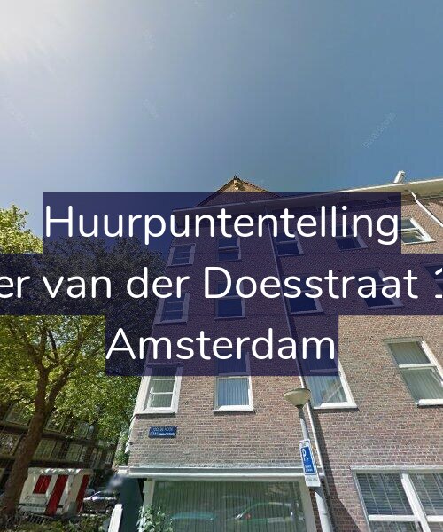 Foto gevel Huurpuntentelling voor Pieter van der Doesstraat 11-2, Amsterdam