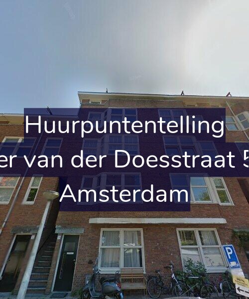 Foto gevel Huurpuntentelling voor Pieter van der Doesstraat 50-1, Amsterdam