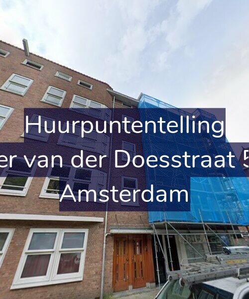 Foto gevel Huurpuntentelling voor Pieter van der Doesstraat 57-1, Amsterdam