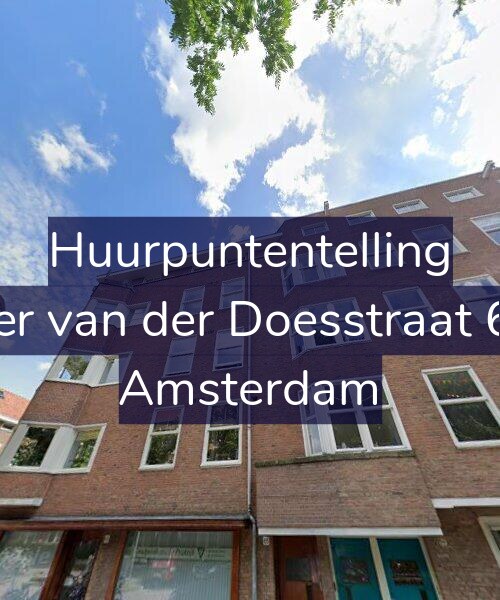 Foto gevel Huurpuntentelling voor Pieter van der Doesstraat 65-2, Amsterdam