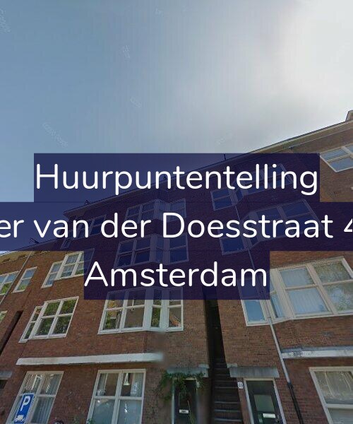 Foto gevel Huurpuntentelling voor Pieter van der Doesstraat 48-2, Amsterdam