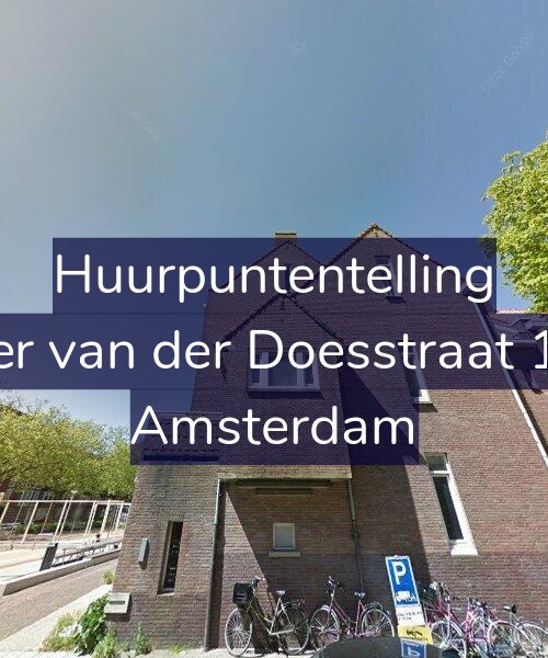 Foto gevel Huurpuntentelling voor Pieter van der Doesstraat 17-A, Amsterdam