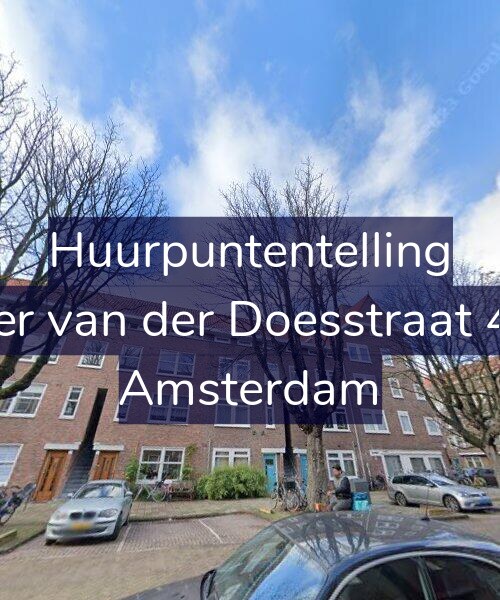 Foto gevel Huurpuntentelling voor Pieter van der Doesstraat 43-1, Amsterdam