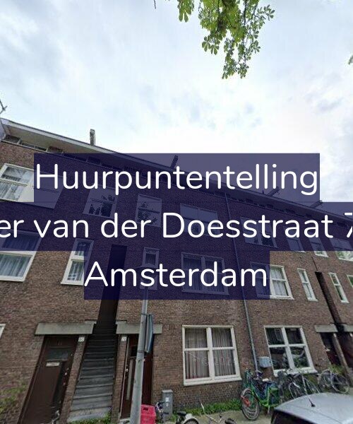 Foto gevel Huurpuntentelling voor Pieter van der Doesstraat 78-1, Amsterdam