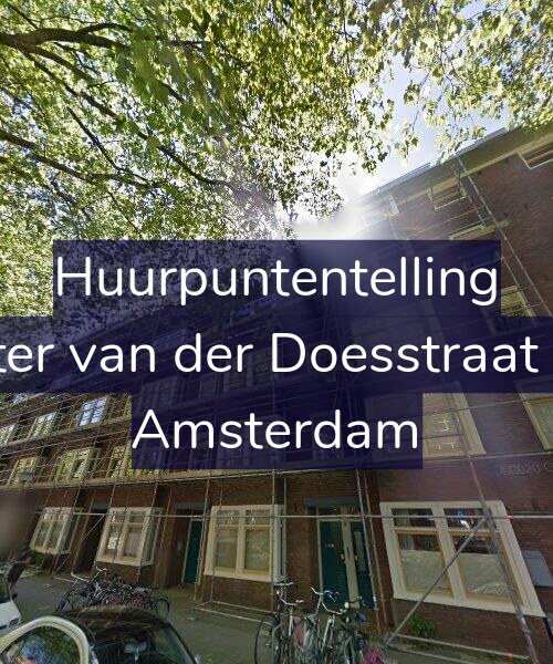 Foto gevel Huurpuntentelling voor Pieter van der Doesstraat 6-1, Amsterdam