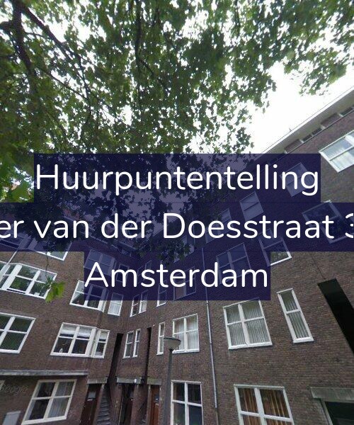 Foto gevel Huurpuntentelling voor Pieter van der Doesstraat 32-3, Amsterdam