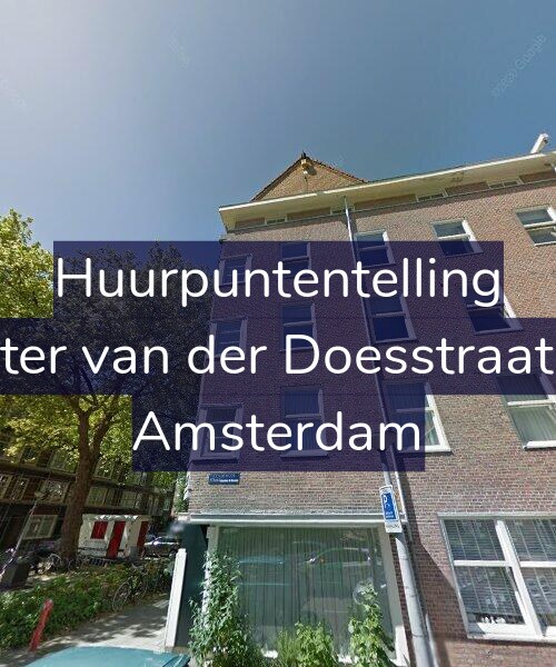 Foto gevel Huurpuntentelling voor Pieter van der Doesstraat 13, Amsterdam