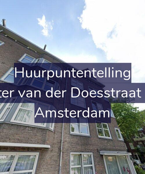 Foto gevel Huurpuntentelling voor Pieter van der Doesstraat 3-2, Amsterdam
