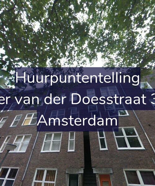 Foto gevel Huurpuntentelling voor Pieter van der Doesstraat 30-2, Amsterdam