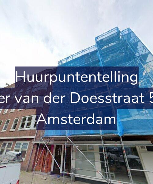 Foto gevel Huurpuntentelling voor Pieter van der Doesstraat 59-1, Amsterdam