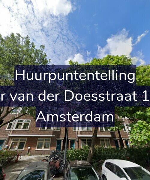 Foto gevel Huurpuntentelling voor Pieter van der Doesstraat 110-2, Amsterdam