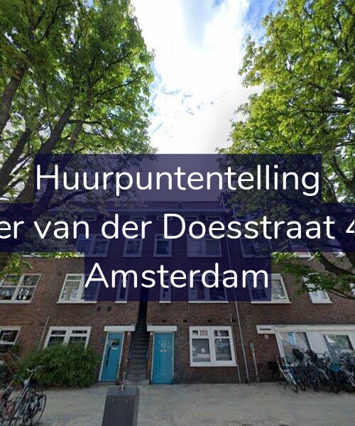 Foto gevel Huurpuntentelling voor Pieter van der Doesstraat 45-2, Amsterdam