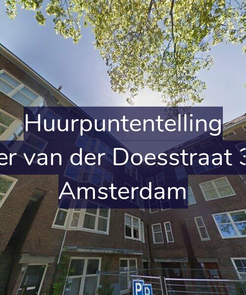 Foto gevel Huurpuntentelling voor Pieter van der Doesstraat 36-3, Amsterdam