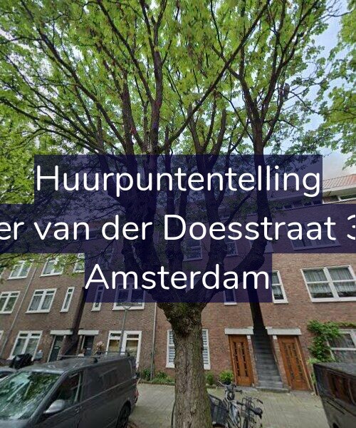 Foto gevel Huurpuntentelling voor Pieter van der Doesstraat 39-1, Amsterdam