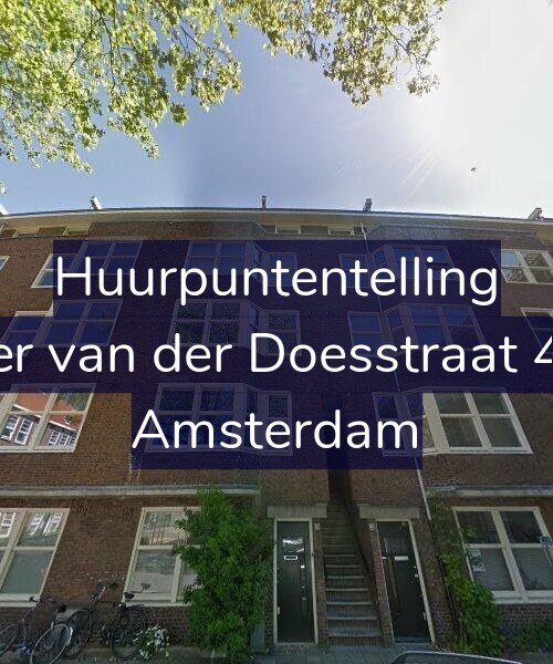 Foto gevel Huurpuntentelling voor Pieter van der Doesstraat 40-H, Amsterdam