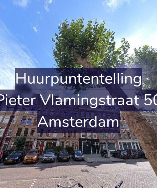 Foto gevel Huurpuntentelling voor Pieter Vlamingstraat 50, Amsterdam