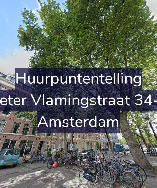 Foto gevel Huurpuntentelling voor Pieter Vlamingstraat 34-H, Amsterdam