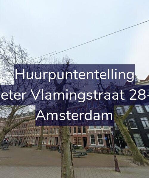 Foto gevel Huurpuntentelling voor Pieter Vlamingstraat 28-2, Amsterdam