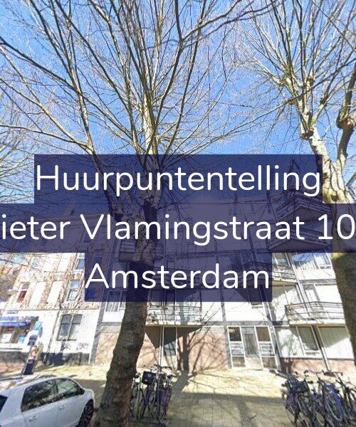 Foto gevel Huurpuntentelling voor Pieter Vlamingstraat 103, Amsterdam