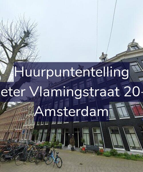 Foto gevel Huurpuntentelling voor Pieter Vlamingstraat 20-3, Amsterdam