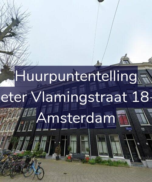 Foto gevel Huurpuntentelling voor Pieter Vlamingstraat 18-1, Amsterdam