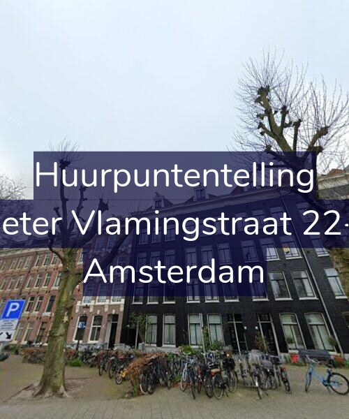 Foto gevel Huurpuntentelling voor Pieter Vlamingstraat 22-2, Amsterdam