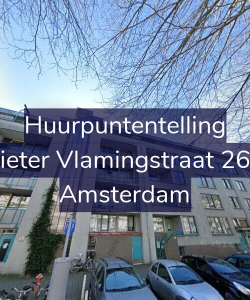 Foto gevel Huurpuntentelling voor Pieter Vlamingstraat 268, Amsterdam