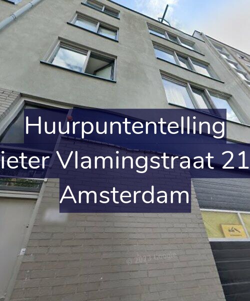 Foto gevel Huurpuntentelling voor Pieter Vlamingstraat 210, Amsterdam