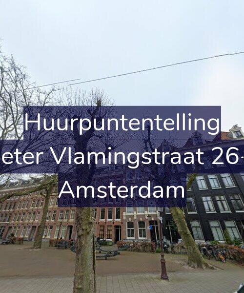 Foto gevel Huurpuntentelling voor Pieter Vlamingstraat 26-2, Amsterdam