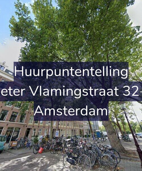 Foto gevel Huurpuntentelling voor Pieter Vlamingstraat 32-2, Amsterdam