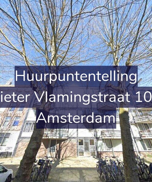 Foto gevel Huurpuntentelling voor Pieter Vlamingstraat 109, Amsterdam
