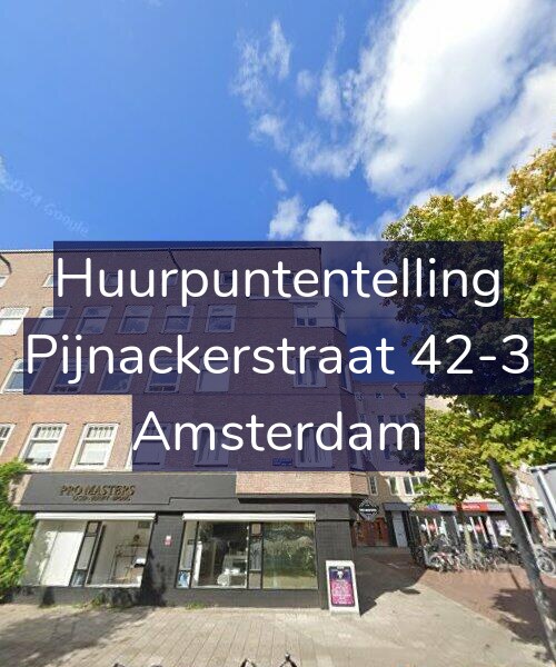 Foto gevel Huurpuntentelling voor Pijnackerstraat 42-3, Amsterdam
