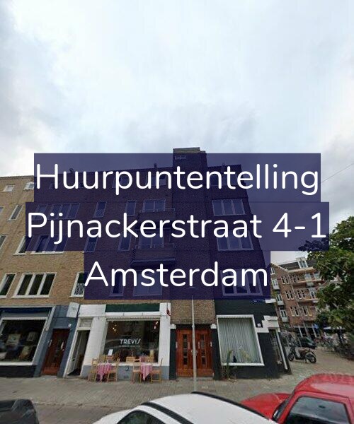 Foto gevel Huurpuntentelling voor Pijnackerstraat 4-1, Amsterdam