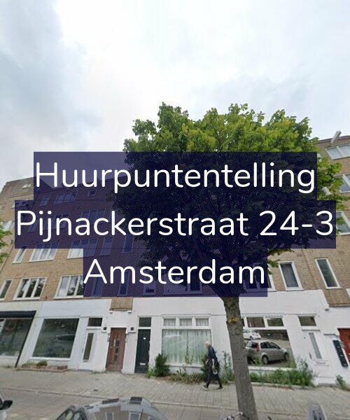 Foto gevel Huurpuntentelling voor Pijnackerstraat 24-3, Amsterdam