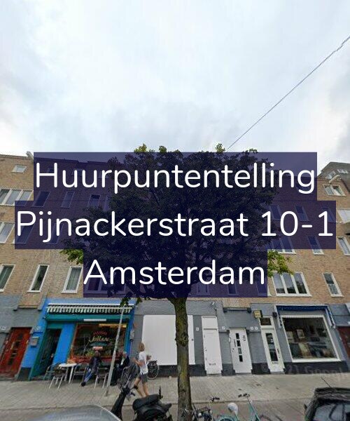 Foto gevel Huurpuntentelling voor Pijnackerstraat 10-1, Amsterdam