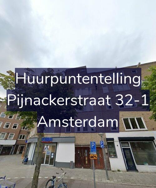 Foto gevel Huurpuntentelling voor Pijnackerstraat 32-1, Amsterdam