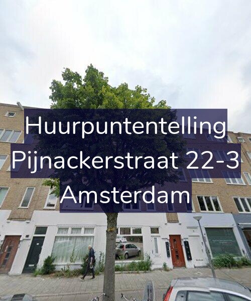 Foto gevel Huurpuntentelling voor Pijnackerstraat 22-3, Amsterdam
