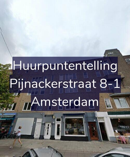 Foto gevel Huurpuntentelling voor Pijnackerstraat 8-1, Amsterdam