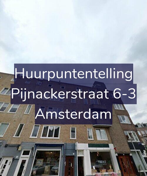 Foto gevel Huurpuntentelling voor Pijnackerstraat 6-3, Amsterdam