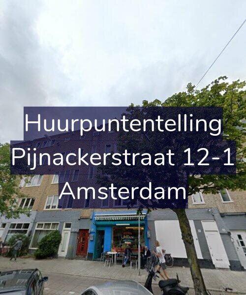 Foto gevel Huurpuntentelling voor Pijnackerstraat 12-1, Amsterdam